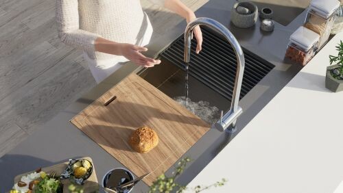 Visuell und funktional＼Umfassende Planung für Spüle und Wasserhahn in der Küche